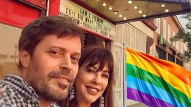 Mimi Lazo y Luis Fernández celebran el Día del Orgullo Gay