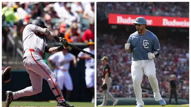 Dos peloteros venezolanos engalanan el Equipo del Mes de mayo en la MLB Dos peloteros venezolanos engalanan el Equipo del Mes de mayo en la MLB
