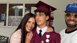 Gaby Espino y Jencarlos Canela comparten felices el logro académico de su hijo