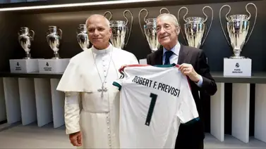 Florentino Pérez se reunió con el Papa León XIV Florentino Pérez se reunió con el Papa León XIV