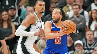 NBA: Spurs logra "robar" un juego en casa de Knicks con la presencia de Trump NBA: Spurs logra "robar" un juego en casa de Knicks con la presencia de Trump