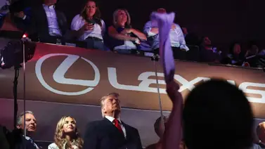 Donald Trump analiza la NBA junto a Adam Silver Donald Trump analiza la NBA junto a Adam Silver