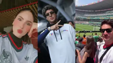 Venezolanos viven la fiebre del fútbol en la fiesta inaugural desde México Venezolanos viven la fiebre del fútbol en la fiesta inaugural desde México