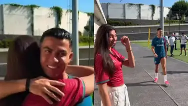 Influencer no contuvo las lágrimas al conocer a Cristiano Ronaldo ¡Momentazo! Influencer no contuvo las lágrimas al conocer a Cristiano Ronaldo ¡Momentazo!