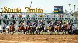 De YouTube a las pistas: El potro Mr. Beast deslumbró en Santa Anita Park