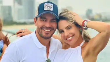 El emotivo regreso de María Alejandra Requena y Luciano D’Alessandro a Caracas El emotivo regreso de María Alejandra Requena y Luciano D’Alessandro a Caracas