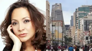 Elba Escobar sorprende con una visita al bulevar de Sabana Grande Elba Escobar sorprende con una visita al bulevar de Sabana Grande