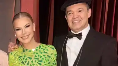 Olga Tañón despide a Alex Bueno tras su fallecimiento en Nueva York Olga Tañón despide a Alex Bueno tras su fallecimiento en Nueva York