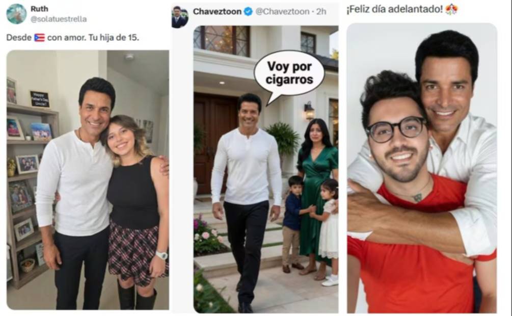 Esta dinámica de Chayanne para el Día del Padre desata la locura en internet