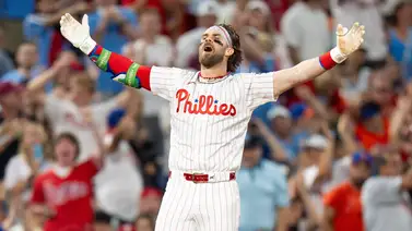 MLB: El histórico ciclo de Bryce Harper deslumbra en la paliza de los Phillies sobre Mets MLB: El histórico ciclo de Bryce Harper deslumbra en la paliza de los Phillies sobre Mets
