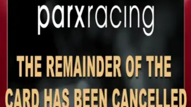 Por estos motivos fue suspendida la jornada de Parx Racing tras haberse corrido cinco pruebas Por estos motivos fue suspendida la jornada de Parx Racing tras haberse corrido cinco pruebas