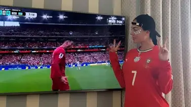 Georgina Rodríguez se rinde a los pies de Cristiano Ronaldo por su victoria Georgina Rodríguez se rinde a los pies de Cristiano Ronaldo por su victoria