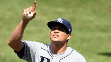 MLB: Yonny Chirinos estuvo impecable en su salida con Tampa Bay