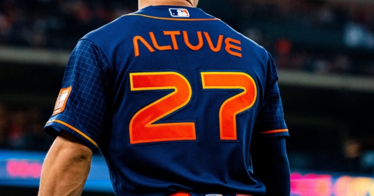 Astros de Houston regalarán 10.000 camisetas de José Altuve a los