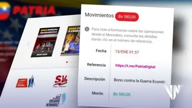 ¡A revisar las cuentas que llegó la plata! Dos nuevos bonos comienzan a entregarse en el Sistema Patria ¡A revisar las cuentas que llegó la plata! Dos nuevos bonos comienzan a entregarse en el Sistema Patria