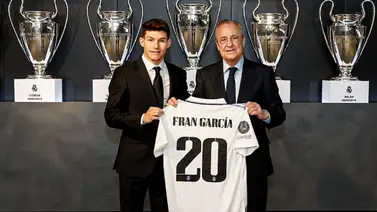 Fran García es presentado como nuevo jugador del Real Madrid Fran García es presentado como nuevo jugador del Real Madrid