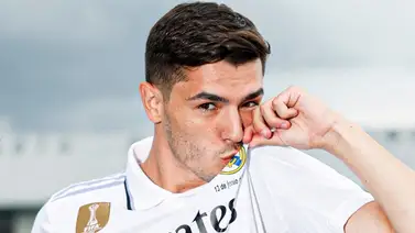 Brahim Díaz es presentado como nuevo jugador del Real Madrid Brahim Díaz es presentado como nuevo jugador del Real Madrid