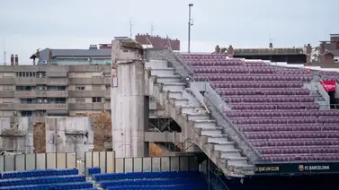 El Camp Nou está siendo destruido (+Video) El Camp Nou está siendo destruido (+Video)