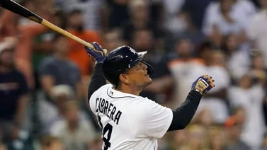 MLB: ¡Clase de tabla! Miguel Cabrera sacudió su primer jonrón del año (+Video)