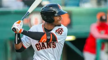 MLB: Así fue el primer hit de Luis Matos en Grandes Ligas con San Francisco MLB: Así fue el primer hit de Luis Matos en Grandes Ligas con San Francisco