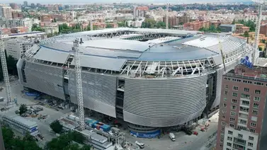 El nuevo Santiago Bernabéu a toda velocidad para culminar sus remodelaciones El nuevo Santiago Bernabéu a toda velocidad para culminar sus remodelaciones