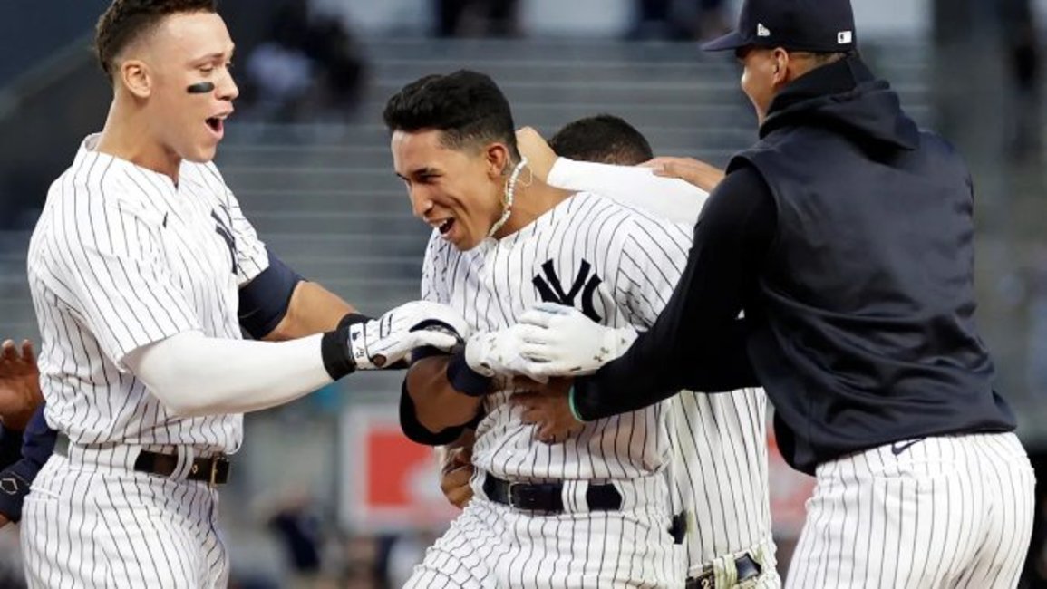 Oswaldo Cabrera was the hero of the Yankees - Líder en deportes