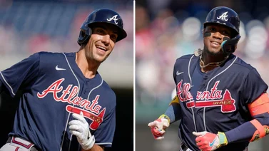MLB: Ronald Acuña Jr. y Matt Olson, una combinación explosiva en el primer inning para Atlanta