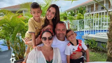 ¡Papá campeón! El entrenador Rafael Dudamel celebró su día con sus cinco hijos