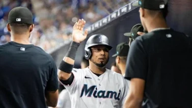 MLB: Luis Arráez, el segundo pelotero de los Marlins que más rápido llega a 100 hits