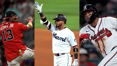 MLB: Ronald Acuña Jr., Luis Arráez y Orlando Arcia apuntan al Juego de Estrellas
