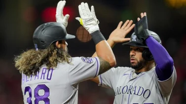 MLB: Jorge Alfaro comienza a producir con los Rockies y ya sacó su primera pelota