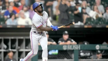 MLB: Adolis García es el líder junto a Shohei Ohtani en esta estadística ofensiva (+números)