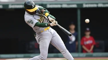 MLB: Esteury Ruiz llega a 7 juegos destrozando el pitcheo con los Atléticos de Oakland