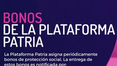 Este es el número de teléfono que te informa sobre los Bonos del Sistema Patria