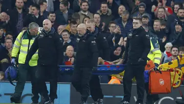 Impactante lesión de Coutinho Impactante lesión de Coutinho