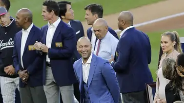 Yanquis retiró el número "2" de Derek Jeter Yanquis retiró el número "2" de Derek Jeter