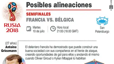 Francia-Bélgica: Entre la leyenda y la historia (+Infografía) Francia-Bélgica: Entre la leyenda y la historia (+Infografía)