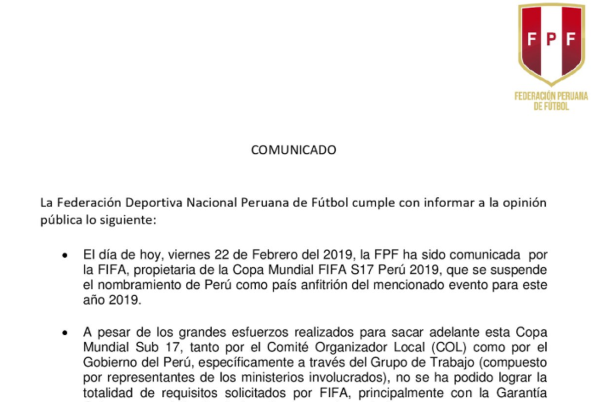 Se cumplen 14 años del campeonato mundial Sub17 de México en Perú 2005