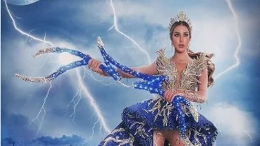 Impactante, así es el traje típico de Mariangel Villasmil