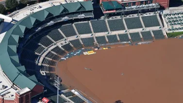 Estadio de Ligas Menores de los Yanquis queda bajo el agua (+Video)