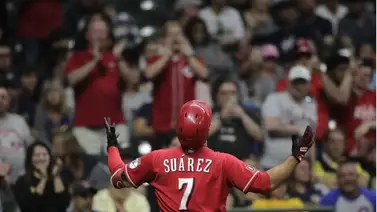 Eugenio Suárez y el despertar de la fuerza Eugenio Suárez y el despertar de la fuerza