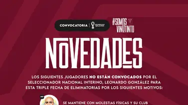 Vinotinto define su convocatoria final para la triple fecha FIFA Vinotinto define su convocatoria final para la triple fecha FIFA