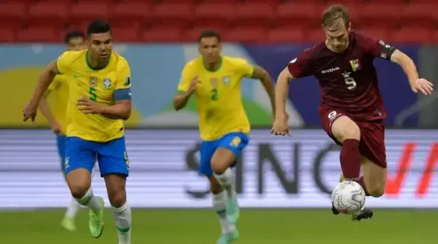 Casemiro puede perderse el partido contra Venezuela