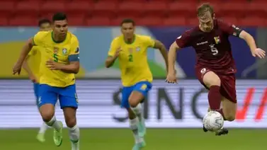 Casemiro puede perderse el partido contra Venezuela Casemiro puede perderse el partido contra Venezuela