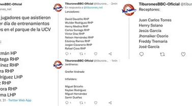 Inició la era Dennis Malavé con Tiburones: primer día de prácticas