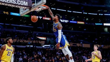 El nuevo "Big 3" de Lakers sin luz ante Warriors