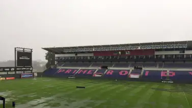 Suspendido Ecuador-Venezuela femenino por mal tiempo Suspendido Ecuador-Venezuela femenino por mal tiempo