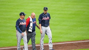 ¡Que caballo! Charlie Morton sacó 3 outs con el peroné fracturado