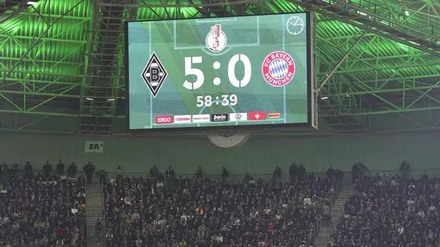 El gigante bávaro se achica ante el M'gladbach