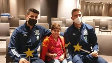 Esta es la historia del niño con cáncer a quien Álvaro Morata le dedicó un gol